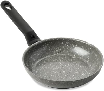 Koekenpan - Koekenpan Graniet - Gezond Bakken - Keramische Antiaanbaklaag - 24 cm - Grijs