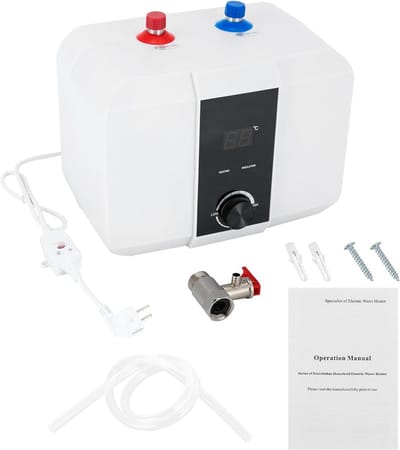 Snelle Elektrische Doorstroomboiler voor Keuken en Badkamer - Compact en Efficiënt