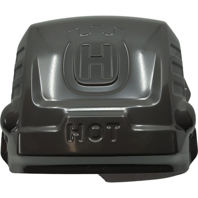 Husqvarna hitteschild uitlaat rider div.