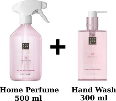 Rituals - Sakura - Combinatie Set - Home Spray 500 ml + Hand Wash 300 ml- Hand Zeep