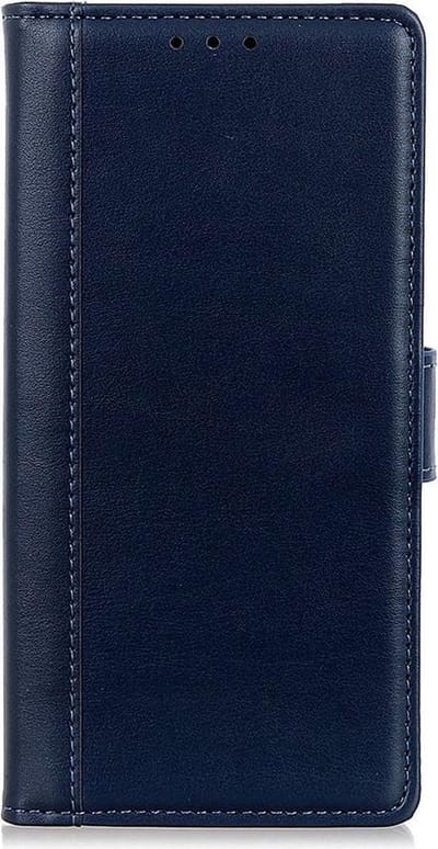 Shop4 - Samsung Galaxy A31 Hoesje - Wallet Case Grain Blauw
