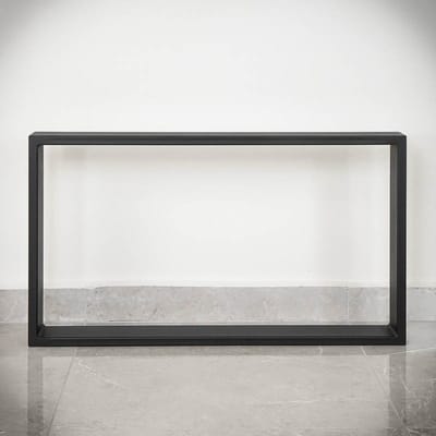 SEART KWADRO LOFT - Tafelonderdeel - Metaal - 80x45 cm - Zwart