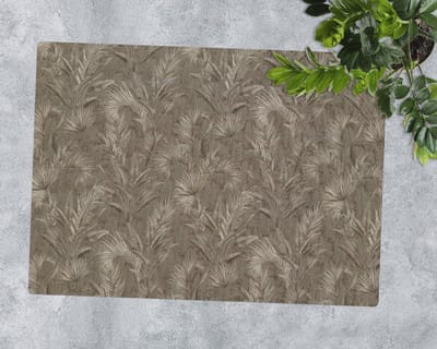 Coloray Vloerbeschermer - Natuur laat achter Vloerbeschermer Bureaustoel - 100x70 cm - Bruin Vloerbeschermer Groot - Vloerbeschermer Bureaustoel Tapijt - Mótif Bureaustoelmat - Rechthoekige Mat - Natuur Thema