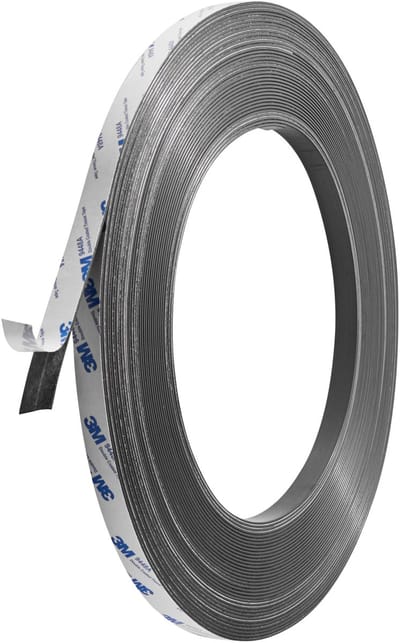 15mm - Zelfklevende Magnetische Tape / Premium Magneetband - 1mm dik - Rol van 30 Meter