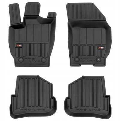 Frogum No.77 - Automatmatten passend voor Audi A1 2010-2018 - 3D Korfmodel - TPE Rubber - Zwart
