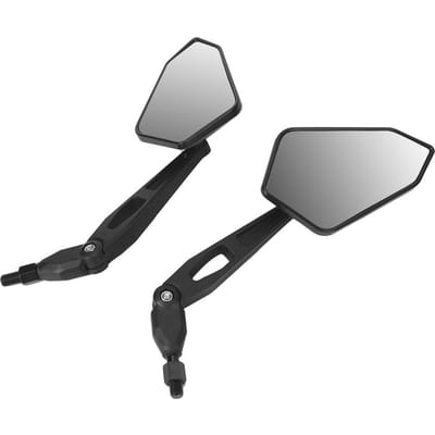 1 Paar Achteruitkijkspiegels Passend voor Honda CBR600RR CBR1000RR CBR300R CBR250R CBR500R gray