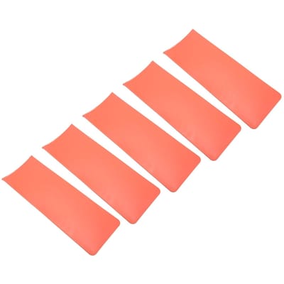 Balayageplanken (5 stuks) 30 cm lang, ronde tanden, veilig, duurzaam, gemaakt van ABS, gemakkelijk te bedienen, folieplank voor haar white