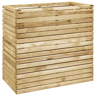 vidaXL - Plantenbak - verhoogd - 100x50x100 - cm - geïmpregneerd - grenenhout