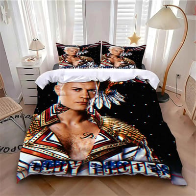 Nieuwe Cody Rhodes American Nightmare Beddengoed Set Eenpersoons Twin Volledig Queen King Maat Bed Set Volwassene Kind Slaapkamer Dekbedovertrek Sets Anime 150X200cm 3pcs
