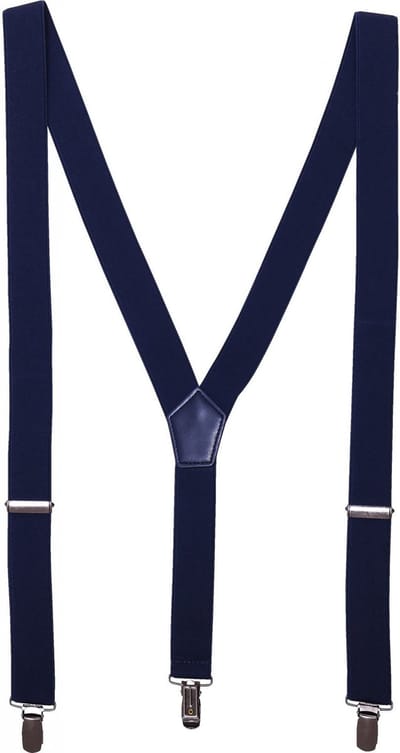 Bretels One Size Premier Navy 60% Polyester, 40% Rubber