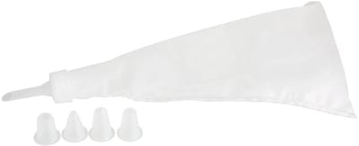 Spuitzak en 5 plastic spuitmondjes 28 cm Zenker Smart Pastry