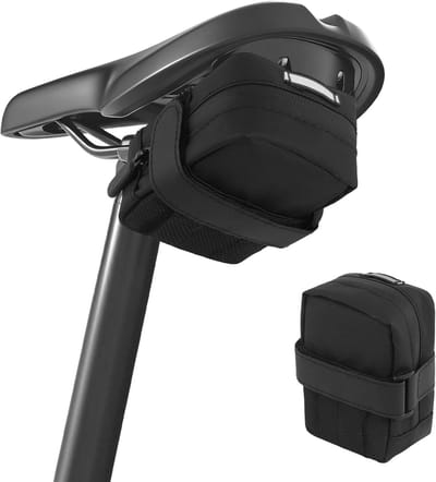 Zadeltas voor Fiets - Waterdicht en Duurzaam - Reflecterende Strepen - Compact en Draagbaar - Voor Racefietsen en Mountainbikes