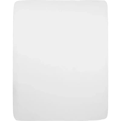 Meyco Baby Uni hoeslaken boxmatras - white - 75x95cm