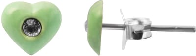 AKZENT Akzent meisjes oorbel "Amanda" van 925 Sterlingzilver, gerhodineerd, kinder oorknopjes