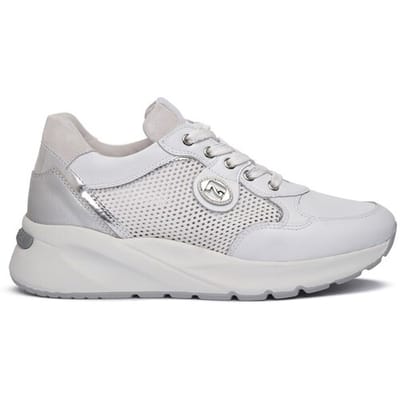 Sneaker Nerogiardini Skipper T.Nora 17 T.Brill Argento Etoile Argen - Fashion Wear - Vrouwen