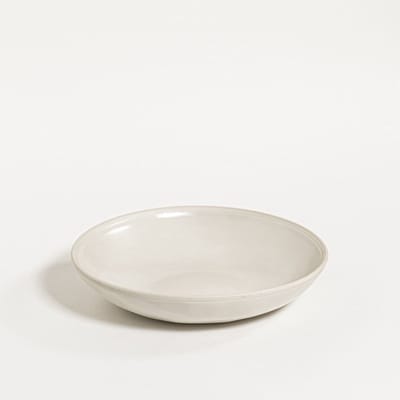 The Table Amsterdam Atelier Pasta bord - Asparagus - Ø 22,5 cm - Wit