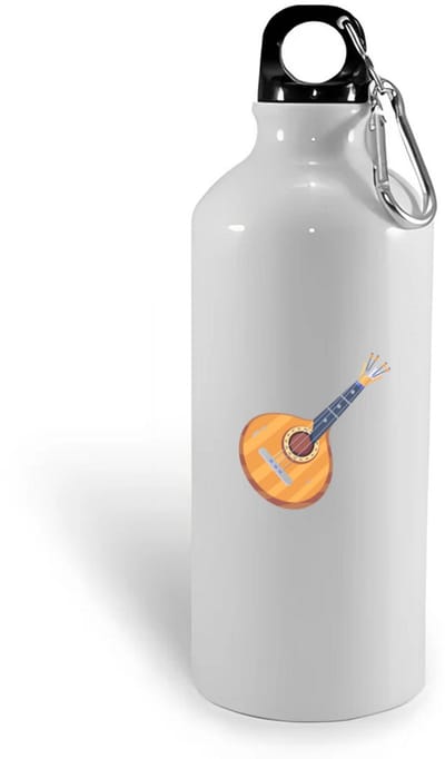 Hacebo® - Banjo's waterfles - Banjo - Muzikanten - Muzikant - snaarinstrument - gitaar - water fles - 400ML