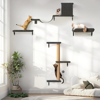 ZRSS® Katten Klimmuur - Klim Wand - Kattenspeelgoed - 4-delig