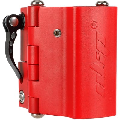 Ulip Upgrade Vouwklem Verticale Stang Robuust Slot Universele Elektrische Scooter Accessoire rood