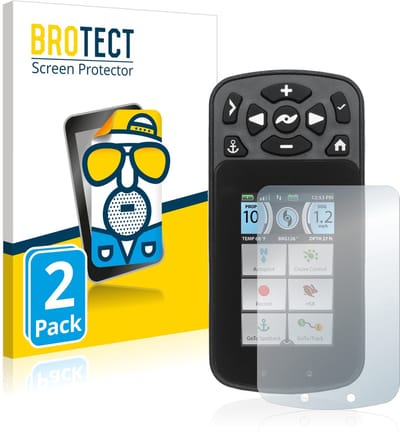 BROTECT - Screenprotector voor Minn Kota I-Pilot Link - Folie Beschermfolie matte 2 Stuks