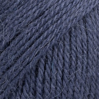 DROPS Alpaca Uni Colour - 4305 donker indigo - Wol Garen