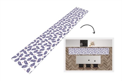 Keukenloper - Loper keuken - Tropisch - Bladeren - Patronen - Stippen - 300x50 cm - Keukenloper vinyl