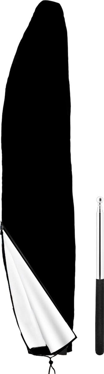 YUGN Parasolhoes Zweefparasol 600D Oxford Waterdicht Met Rits En Stok UV Bescherming 265x70 CM