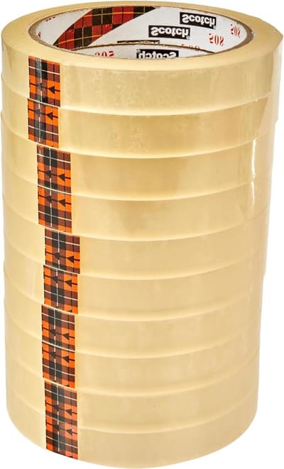 15 mm x 66 m Transparant Plakband - 10 rollen/verpakking - Multifunctionele Tape voor School, Thuis en Kantoor