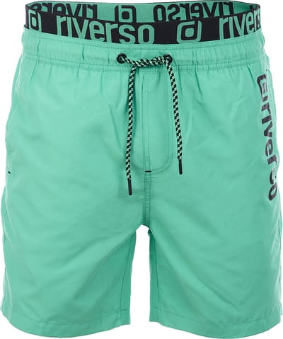riverso Heren Short RIVBobby regular fit Groen S Volwassenen Zwembroek met Print