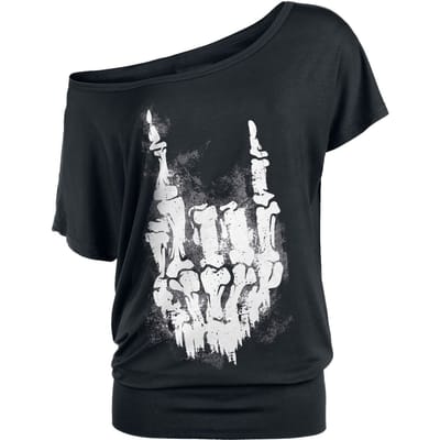 Gothicana by EMP - Gothic T-shirt - Can You Read My Mind - L tot XXL - voor Vrouwen - zwart