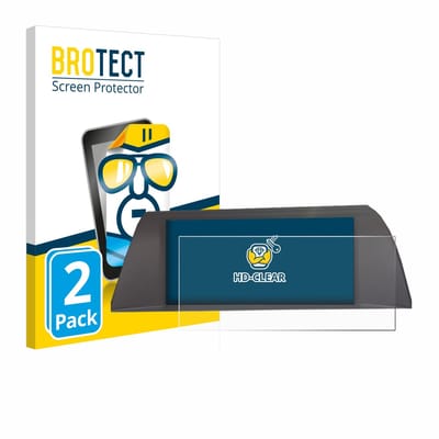 BROTECT - Screenprotector voor BMW 5 F10 2010-2013 Infotainment System 10.2" - Folie Beschermfolie transparant 2 Stuks
