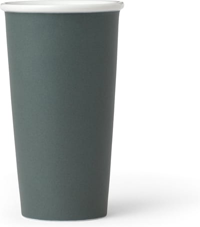Viva Scandinavia Emma Thee-/Koffiebeker - 450 ml - Donker Groen
