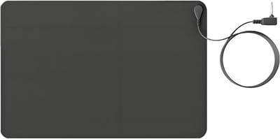 Aardingsmat - Geleidend deken - Balans bevorderen - Antistatisch effect - 40x60 cm - Zwart