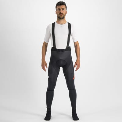 Sportful Fietsbroek lang met bretels heren Zwart - FIANDRE PRO BIBTIGHT BLACK - 2XL
