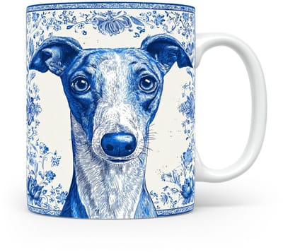 Mok Greyhound Beker voor koffie of tas voor thee, cadeau voor dierenliefhebbers, moeder, vader, collega, vriend, vriendin, kantoor, opa, oma, hond, kerst, sinterklaas, verjaardag