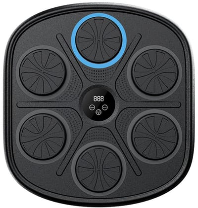 Boxing Machine - Boksmachine - Muzikale Boxmachine - Muurmontage met Handschoenen, Elektronisch Thuis Trainingsapparaat, Geschikt voor Huis, Binnen en Sportzaal