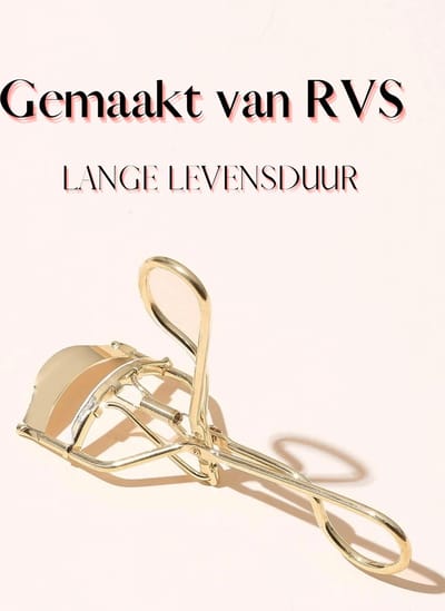 Waledano® Wimperkruller – Professionele Eyelash Curler – RVS – Compact & Ergonomisch – Voor Perfect Gekrulde Wimpers