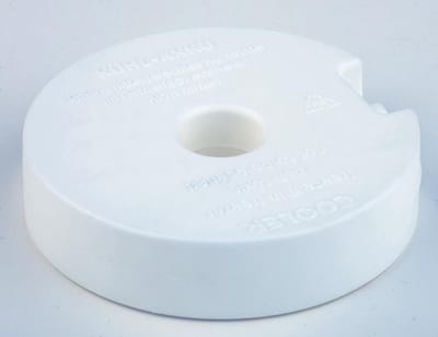 Rond koelelement voor koelbox - 10,5 cm, herbruikbaar en niet-giftig