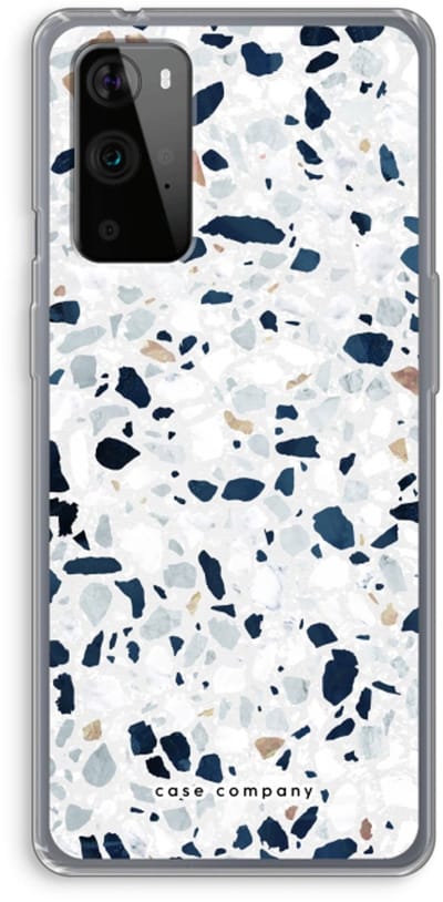 Case Company® - Hoesje geschikt voor OnePlus 9 Pro hoesje - Terrazzo N°1 - Soft Cover Telefoonhoesje - Bescherming aan alle Kanten en Schermrand