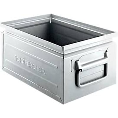 Schäfer Shop Select stapelbak, 8,5 l, 60 kg, L 330 x B 209 x H 150 mm, staal, elektrolytisch verzinkt