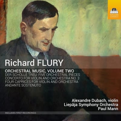 Alexandre Dubach, Liepaja Symphony Orchestra, Paul Mann - Flury: Orchestral Music, Volume Two (CD)