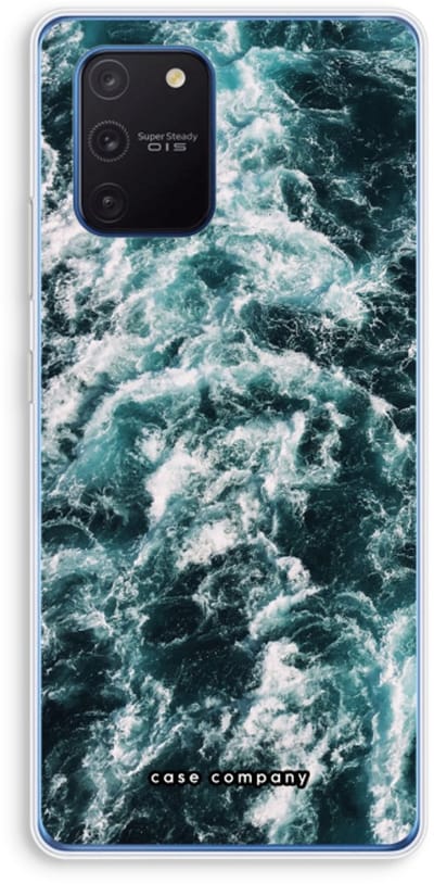 Case Company® - Hoesje geschikt voor Samsung Galaxy Note 10 Lite hoesje - Zee golf - Soft Cover Telefoonhoesje - Bescherming aan alle Kanten en Schermrand