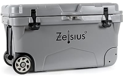 Koelbox 50 liter met wielen voor auto, camping en outdoor activiteiten