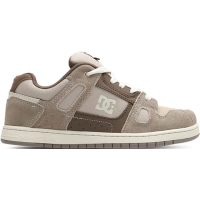 DC Shoes Stag Kindersneakers - Beige - Maat 36 - Leer