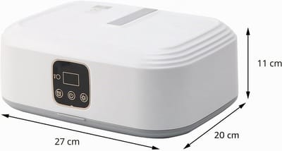 Draagbare Elektrische Droger – Opvouwbare 600W Warmtepompdroger met Timer – Elektrische Kledingdroger – Geschikt voor Appartementen, Huis, Reizen