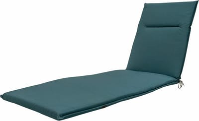 Madison Eco Aegean Blue - Ligbedkussens - Weerbestendig - 200x65cm - Blauw - Donkerblauw