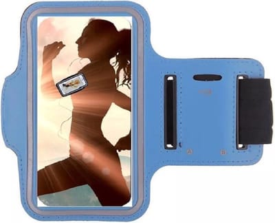 Pearlycase Geschikt voor iPhone 17 Pro/ 17 - iphone Air Hoesje - Sportband Hoesje - 17 Pro/ 17 - iphone Air Sport Armband Case Hardloopband Turquoise