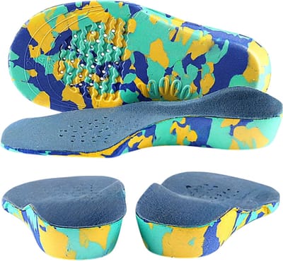 Beste Kindervoetbedden voor Orthopedische Schoenen – Platvoeten, Boogondersteuning, Houdingverbetering & Hallux Valgus Correctie – Lichte Inlegzolen - Maat 23-25