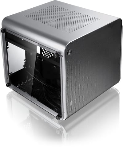 RAIJINTEK METIS EVO TGS Mini Tower Zilver