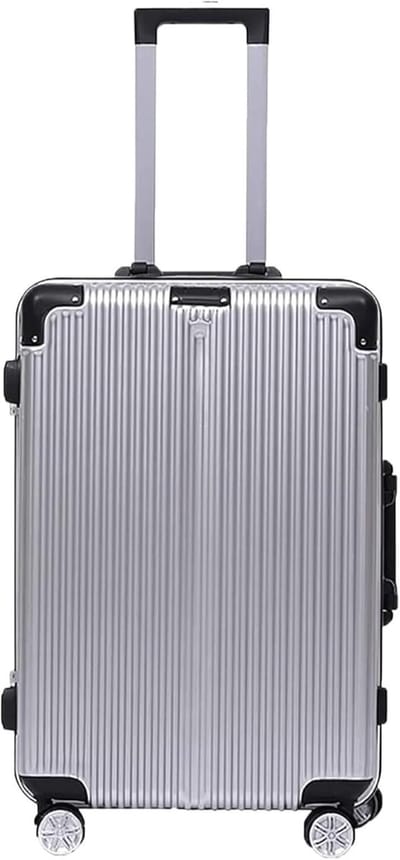 Bagage Koffer - Reiskoffer Wielen - Zakenreis Reizen - 360° Universeel Wiel - 28 inch - Blauw Zilver
